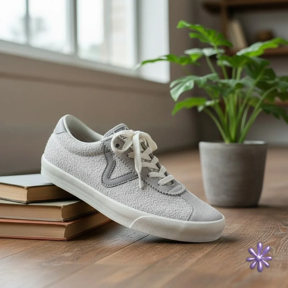 NWOT VANS Sport Low Atmosphere Grey Suede Sneakers | Men 6.5 / Women 8‎